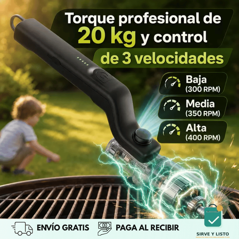 GrillPro - Limpia tu parrilla con menos esfuerzo este 18