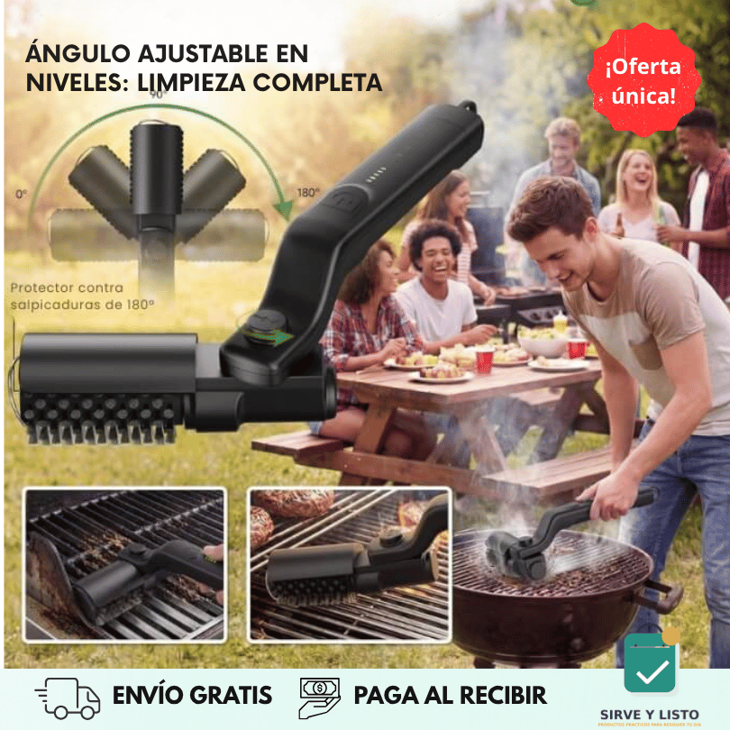 GrillPro - Limpia tu parrilla con menos esfuerzo este 18