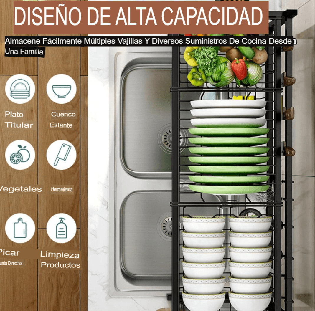 Escurridor de Platos sobre el Fregadero