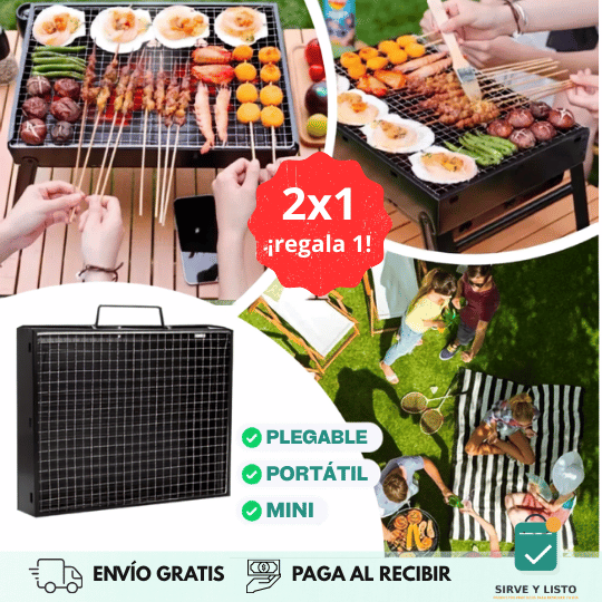 ParrillaGo - Asado fácil en cualquier lugar este 18