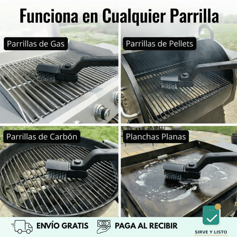 GrillPro - Limpia tu parrilla con menos esfuerzo este 18