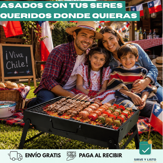 ParrillaGo - Asado fácil en cualquier lugar este 18