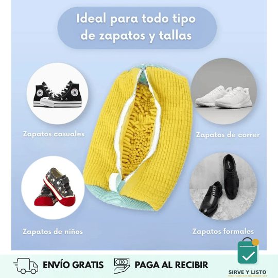 ZapaWash - Zapatillas limpias sin complicaciones