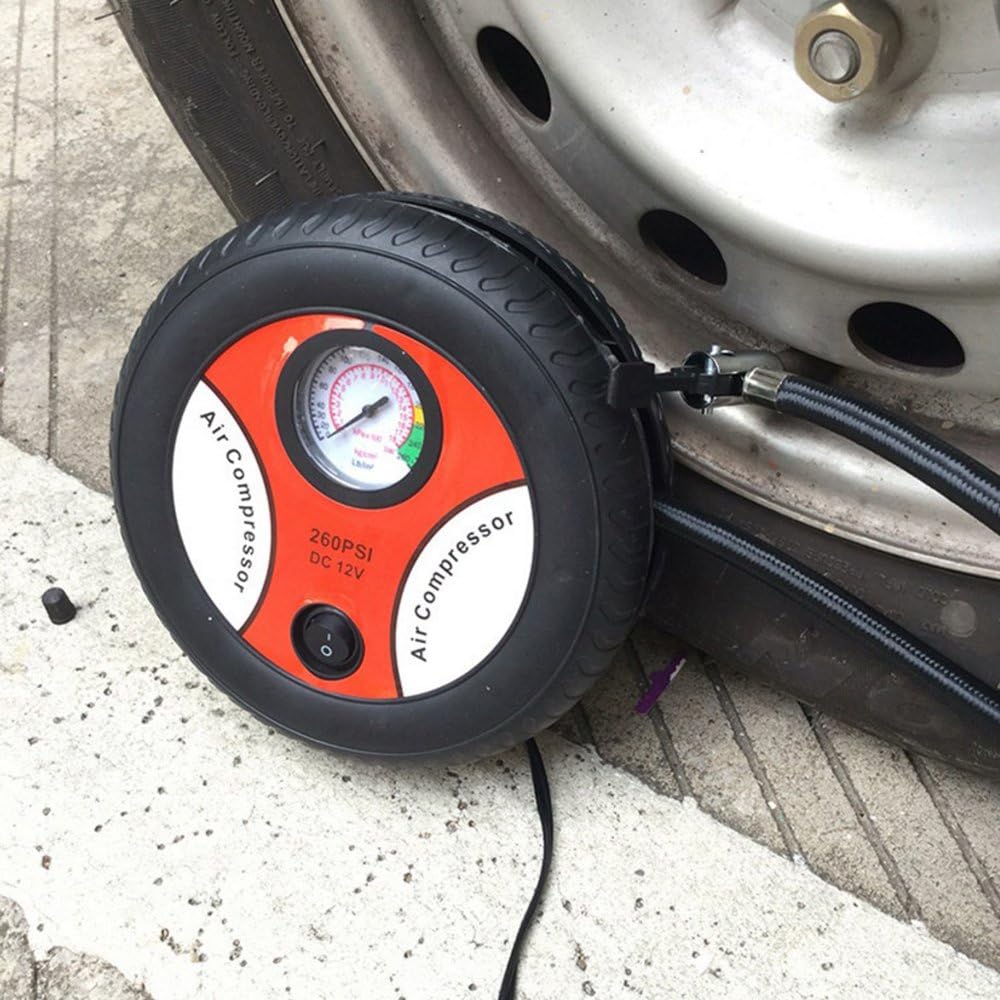 Compresor de Aire Portable (en forma de neumático)