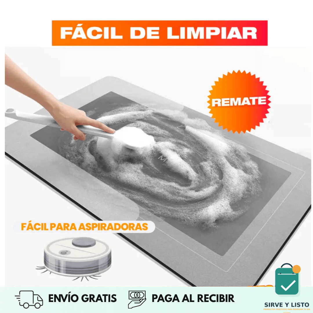 Set de 2 alfombras absorbente de cocina