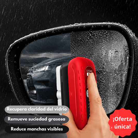 Limpiador de parabrisas y vidrios de autos